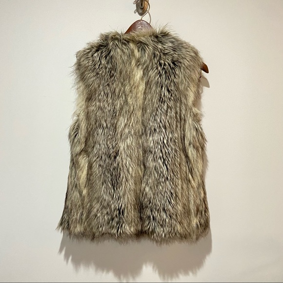Tinsel Faux Rabbit Fur Vest Size XS - Picture 10 of 14